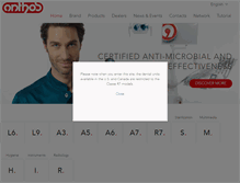 Tablet Screenshot of anthos.com